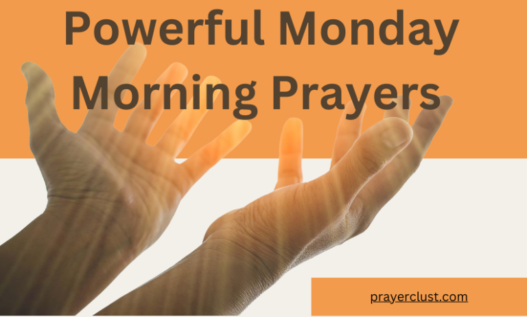 powerful monday morning prayers