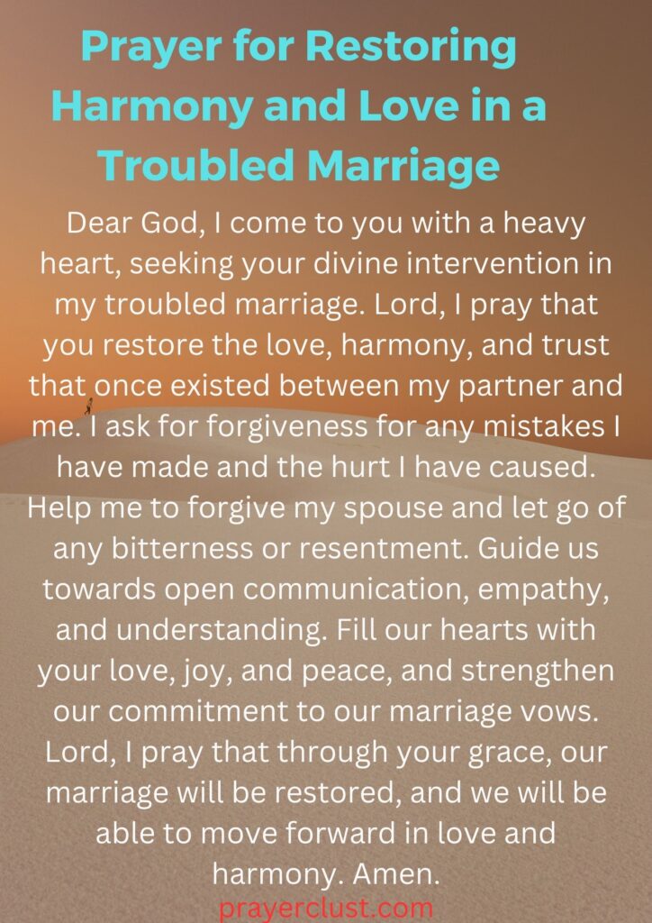 10 Powerful Prayers for Troubled Marriage