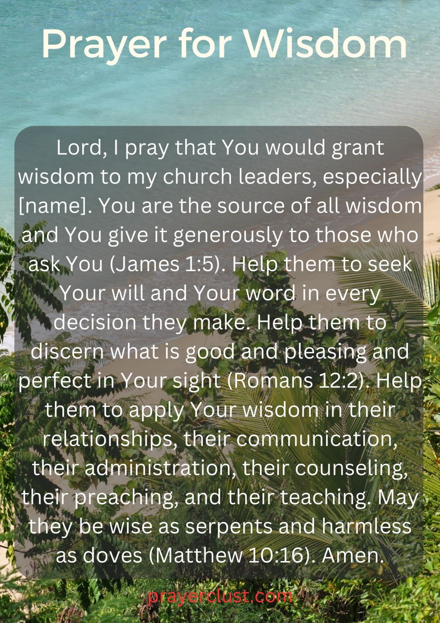 20 Powerful Prayers For Church Leaders: Asking God To Bless, Guide, And ...