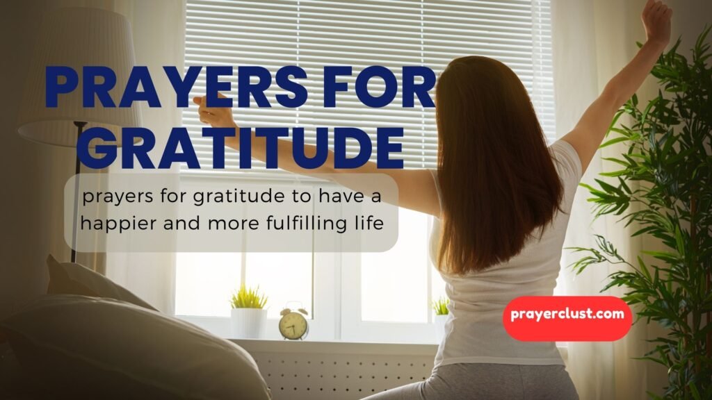 Prayers for Gratitude