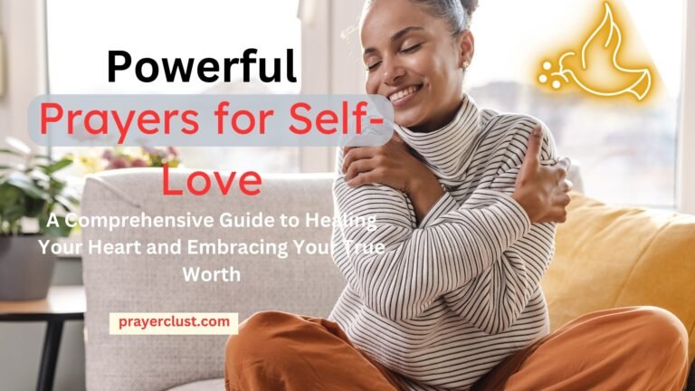 Prayers for Self-Love