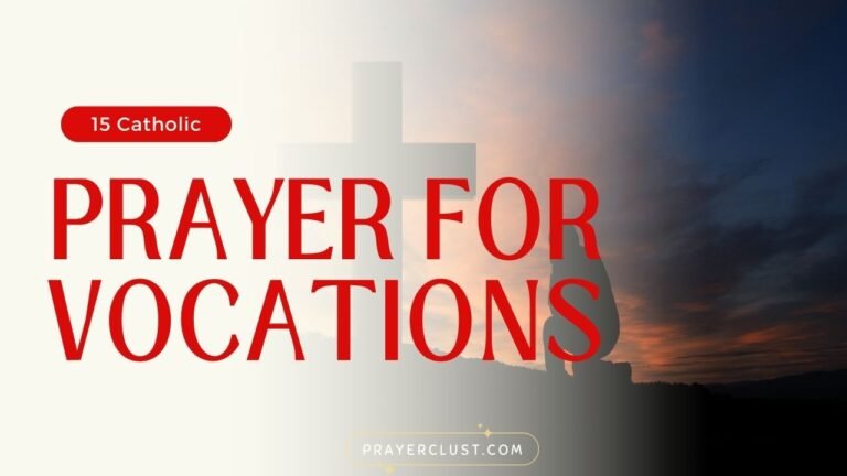 15 Catholic Prayer for Vocations