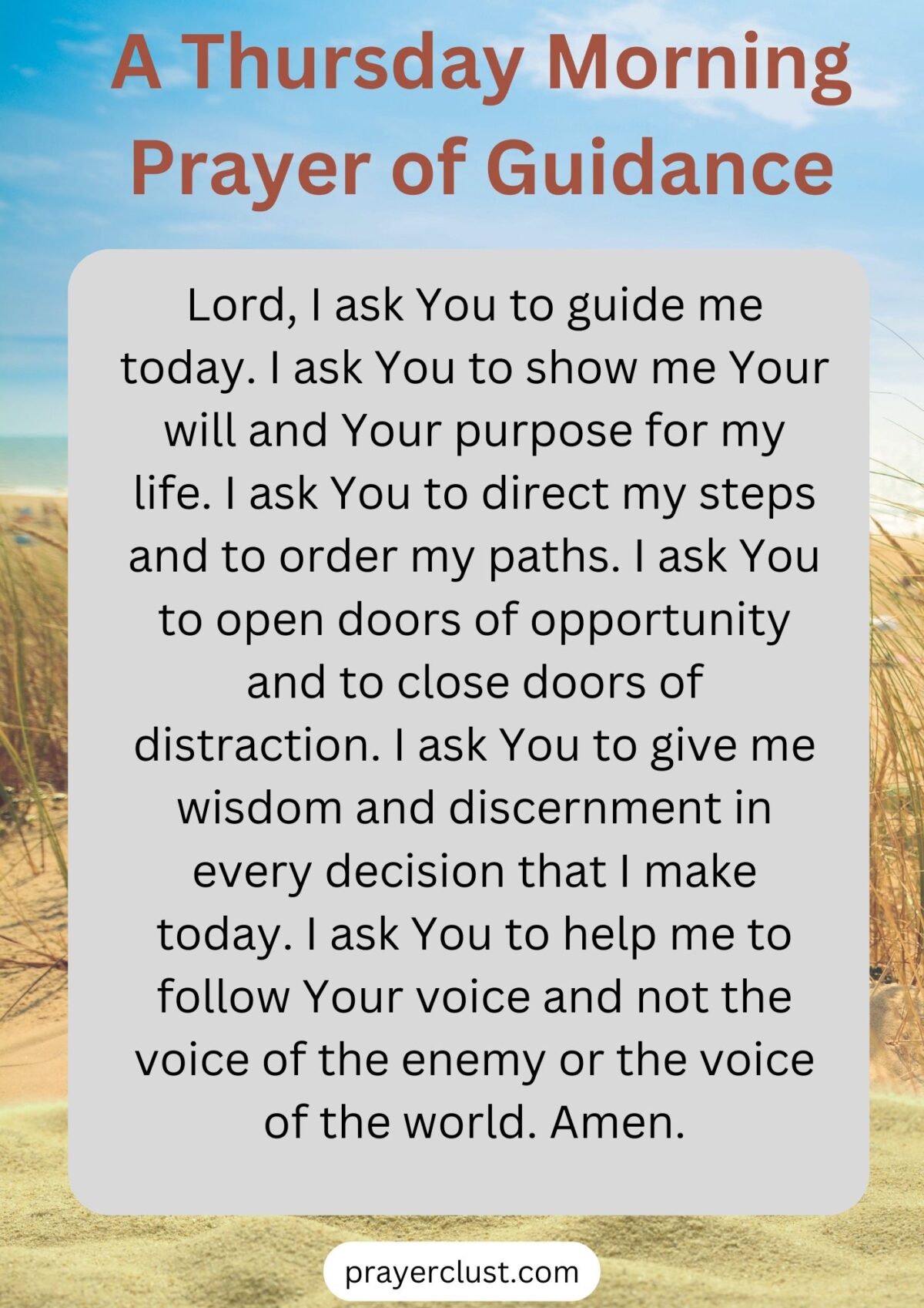 15 Powerful Thursday Morning Prayers to Invite His Presence and Receive ...