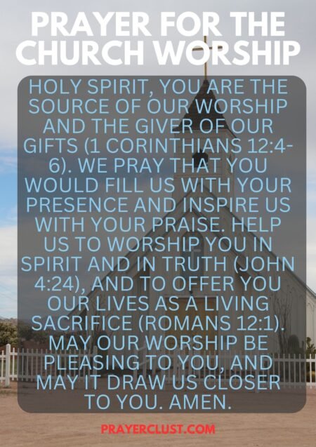 20 Powerful Prayers for the Church: Uplifting, Healing, and Inspiring ...
