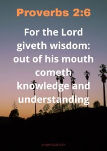 Proverbs 2:6