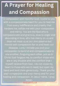 A Prayer for Healing and Compassion