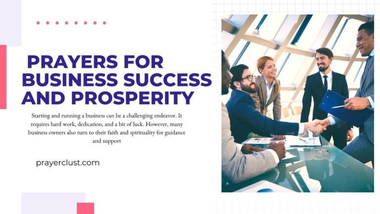 15 Powerful Prayers for Business Success and Prosperity