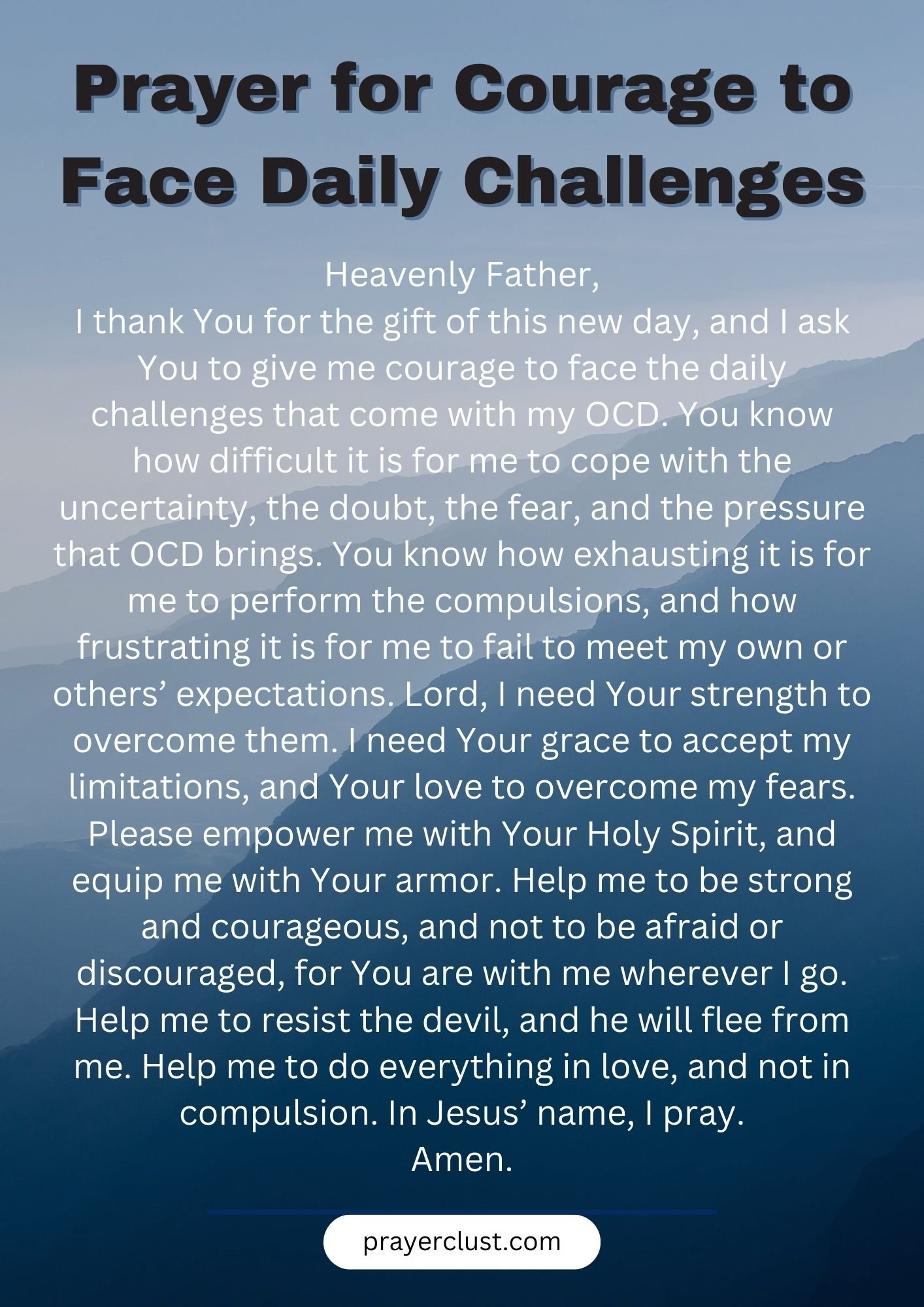 15 Powerful Prayers for OCD Sufferers Seeking Strength and Acceptance