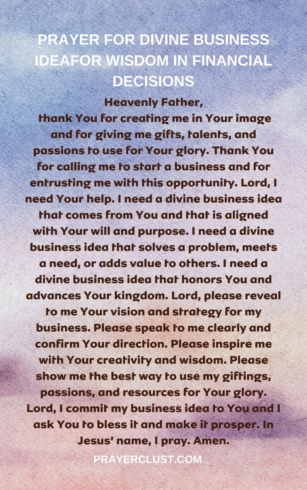 10 Effective Prayers for Starting a Successful Business to Pray Your ...