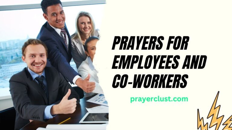 10 Important Prayers for Employees and Co-Workers
