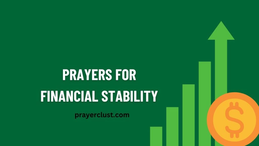 Prayers for Financial Stability