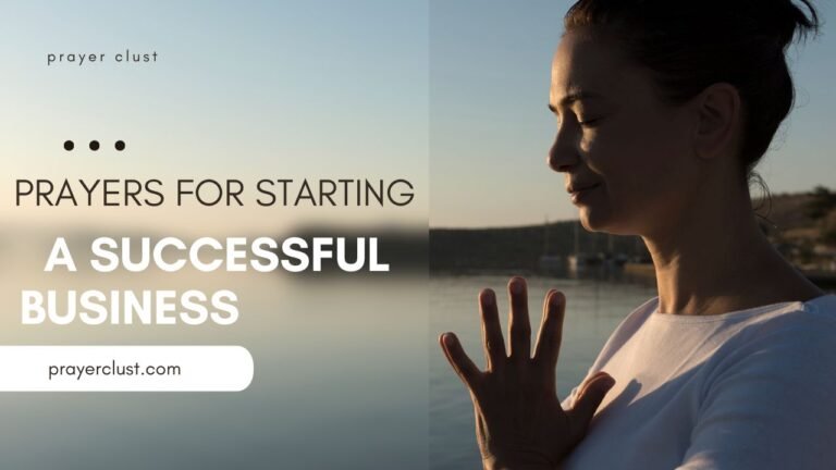Prayers for Starting a Successful Business