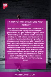 A Prayer for Gratitude and Humility