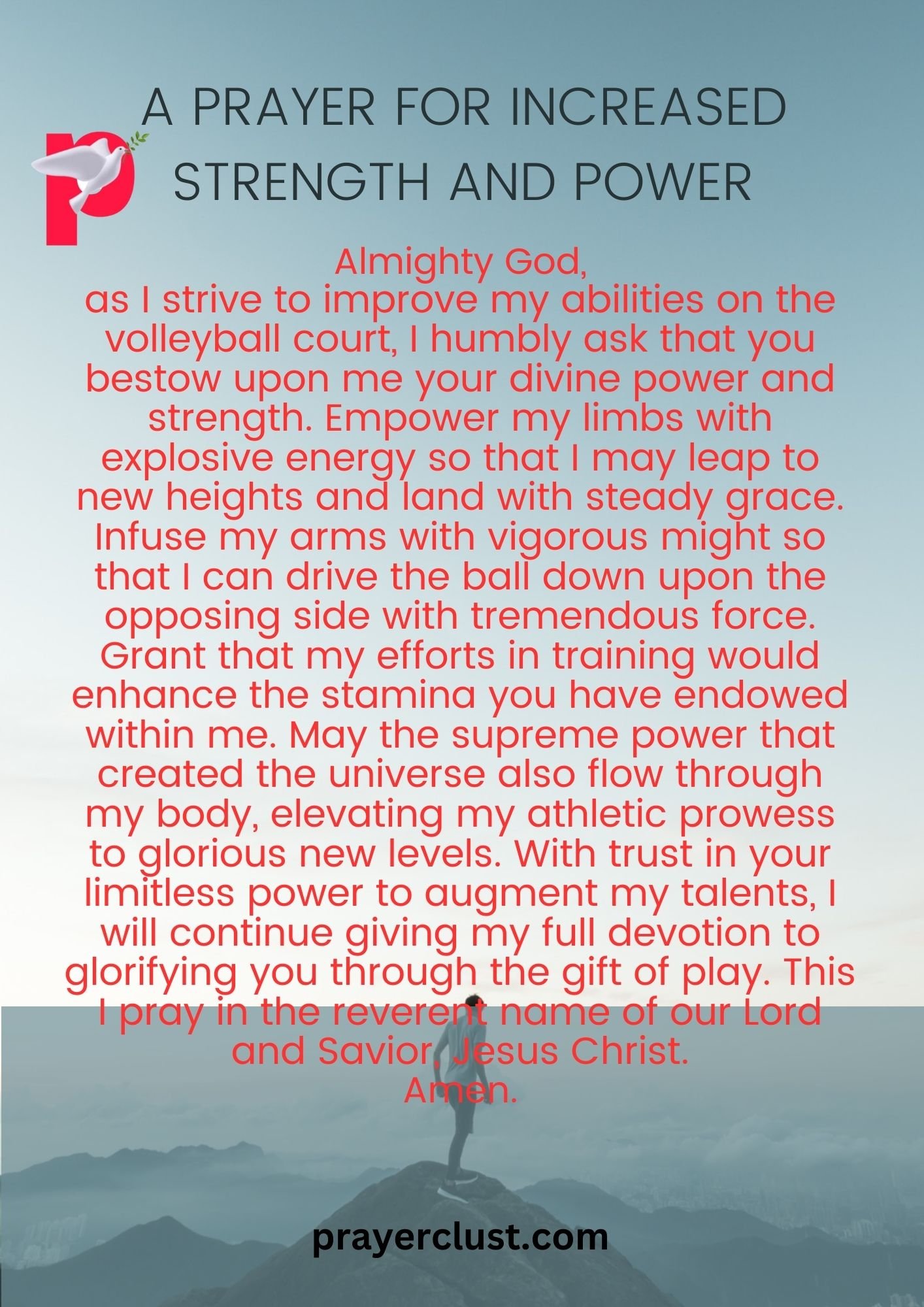 10 Powerful Prayers for Strength and Endurance on the Volleyball Court ...
