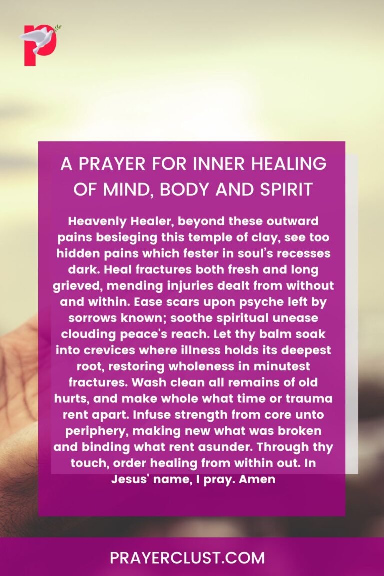 25 Powerful Prayers for Pain Relief and Strength in difficult Time ...