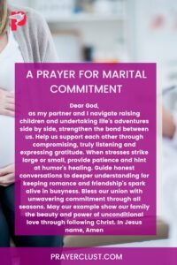 A Prayer for Marital Commitment