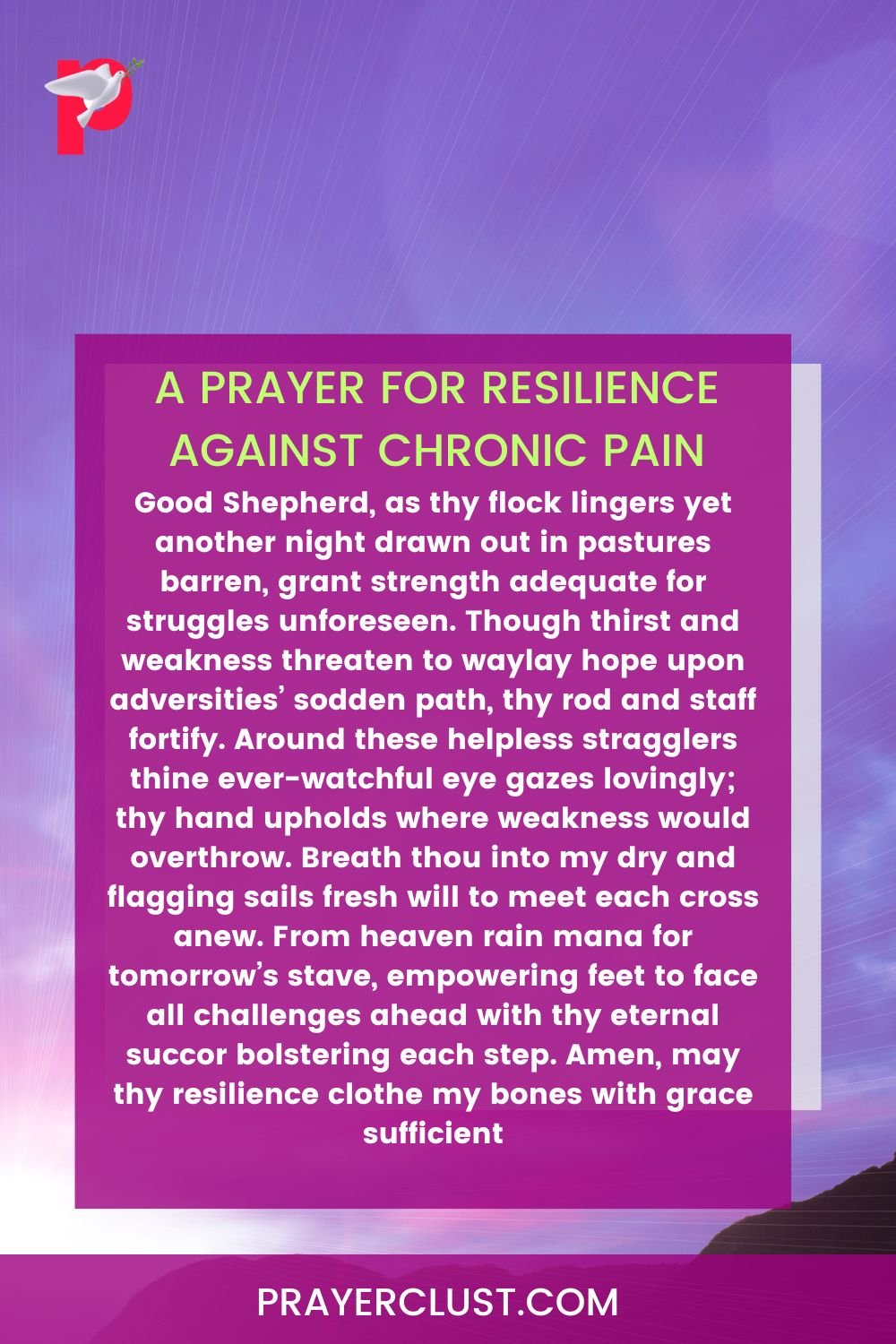 25 Powerful Prayers for Pain Relief and Strength in difficult Time ...