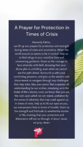 A Prayer for Protection in Times of Crisis