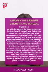 A Prayer for Spiritual Strength and Renewal