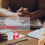 Opening Prayers for Bible Study