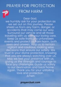 Prayer For Protection from Harm