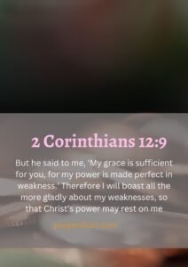 2 Corinthians 12:9