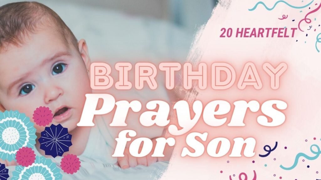 Birthday Prayers for Son