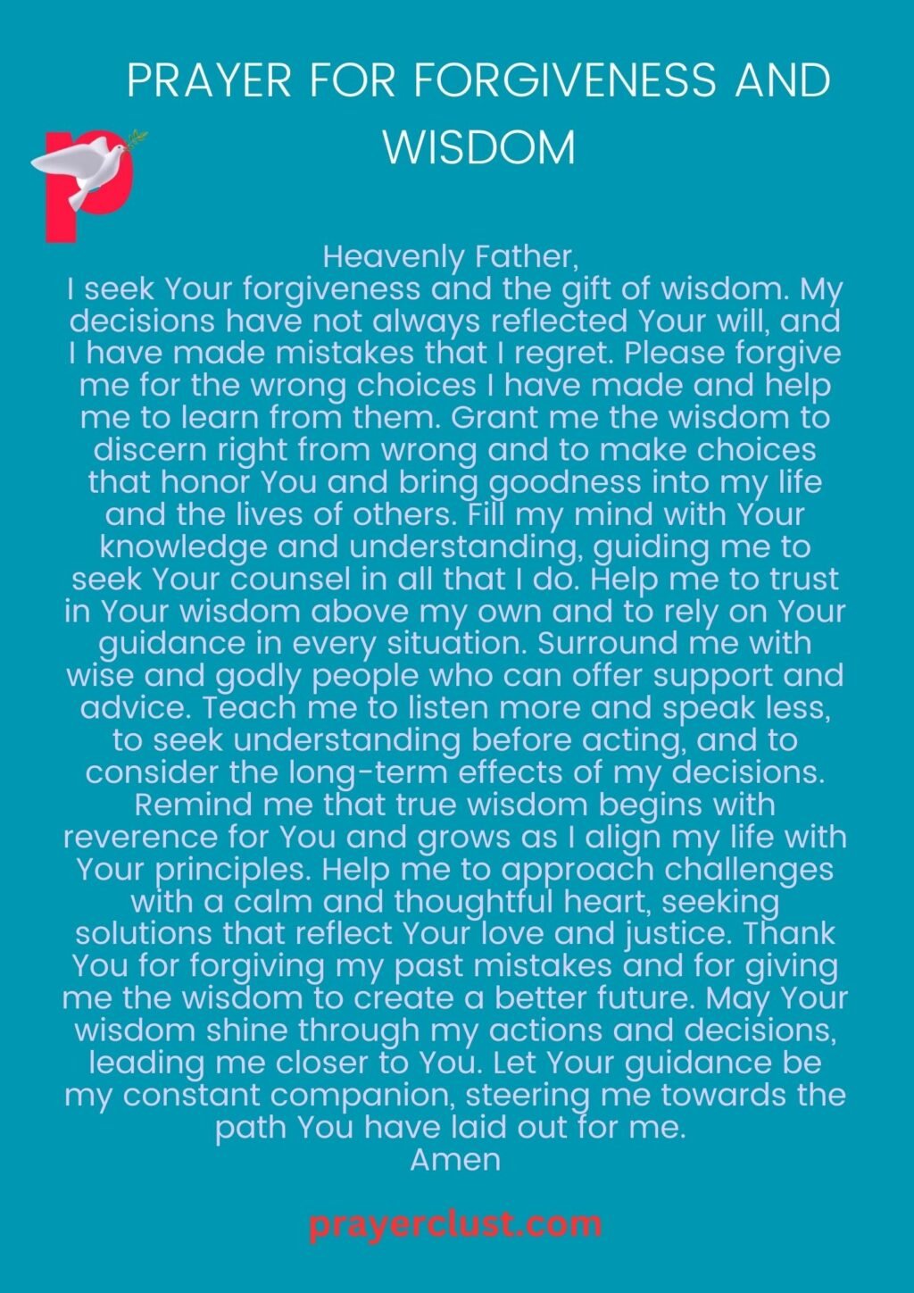 18 Powerful Prayers for Forgiveness of Sins to Seek God's Mercy and ...