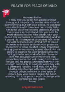 Prayer for Peace of Mind