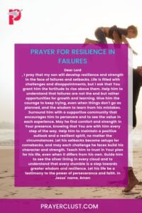 Prayer for Resilience in Failures