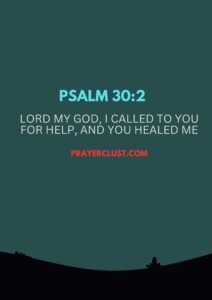 Psalm 30:2