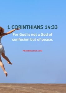 1 Corinthians 14:33