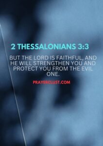 2 Thessalonians 3:3