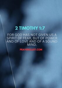 2 Timothy 1:7