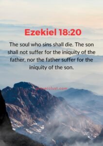 Ezekiel 18:20