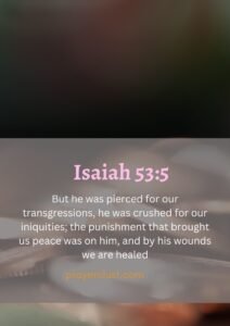 Isaiah 53:5