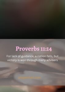 Proverbs 11:14