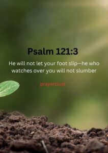 Psalm 121:3