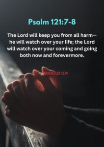 Psalm 121:7-8