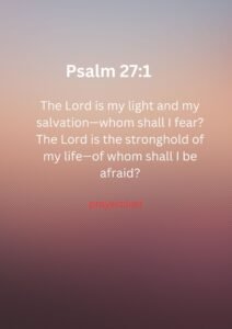 Psalm 27:1 