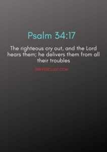 Psalm 34:17