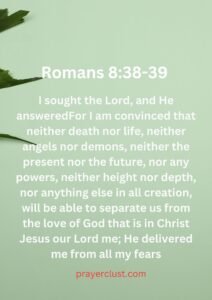 Romans 8:38-39