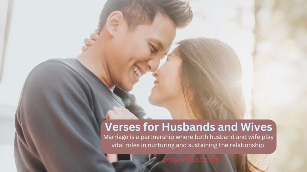 Verses for Husbands and Wives